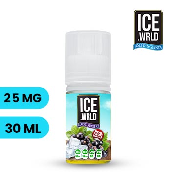 ICE WRLD SALT NIC 30ML BLACKCURANT ICE