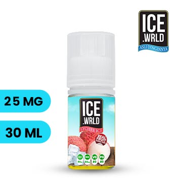 ICE WRLD SALT NIC 30ML LYCHEE ICE