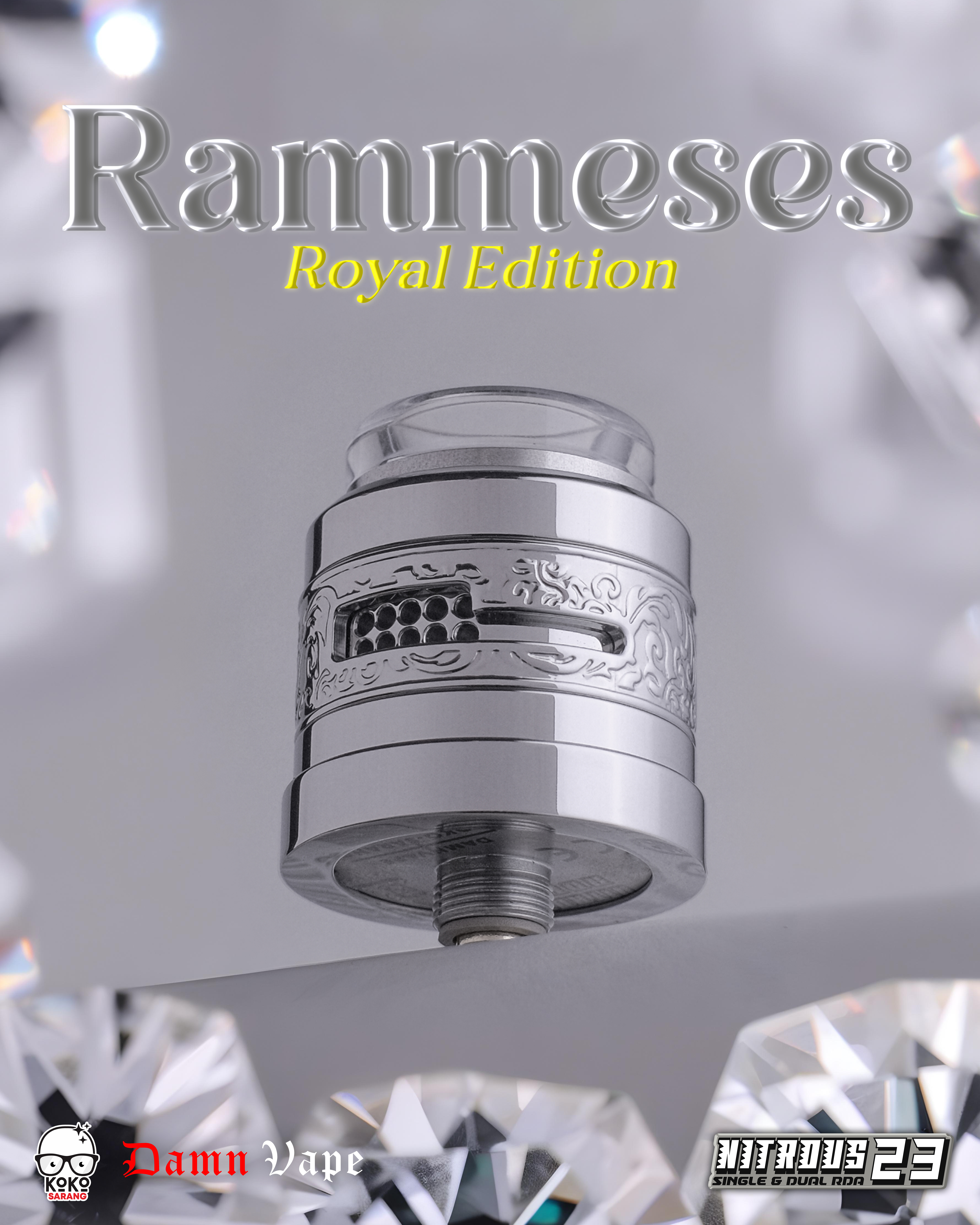 RDA NITROUS 23MM ROYAL EDITION RAMMESES