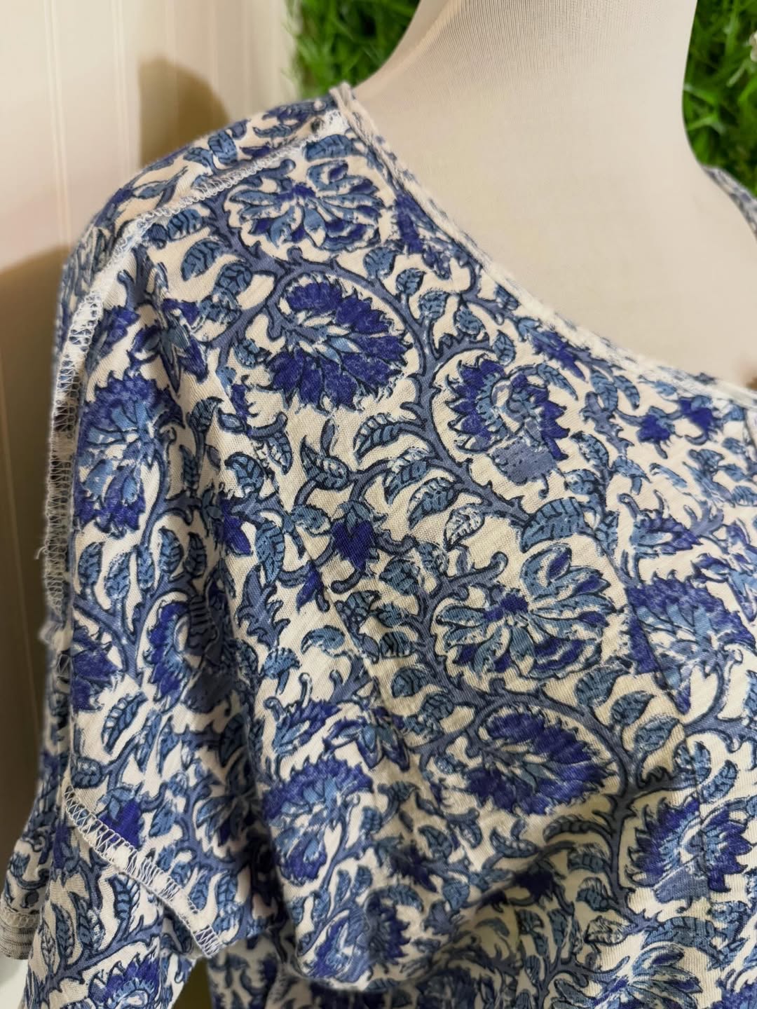 Blusa Lucky Brand Floral - Estilo Boho-Chic