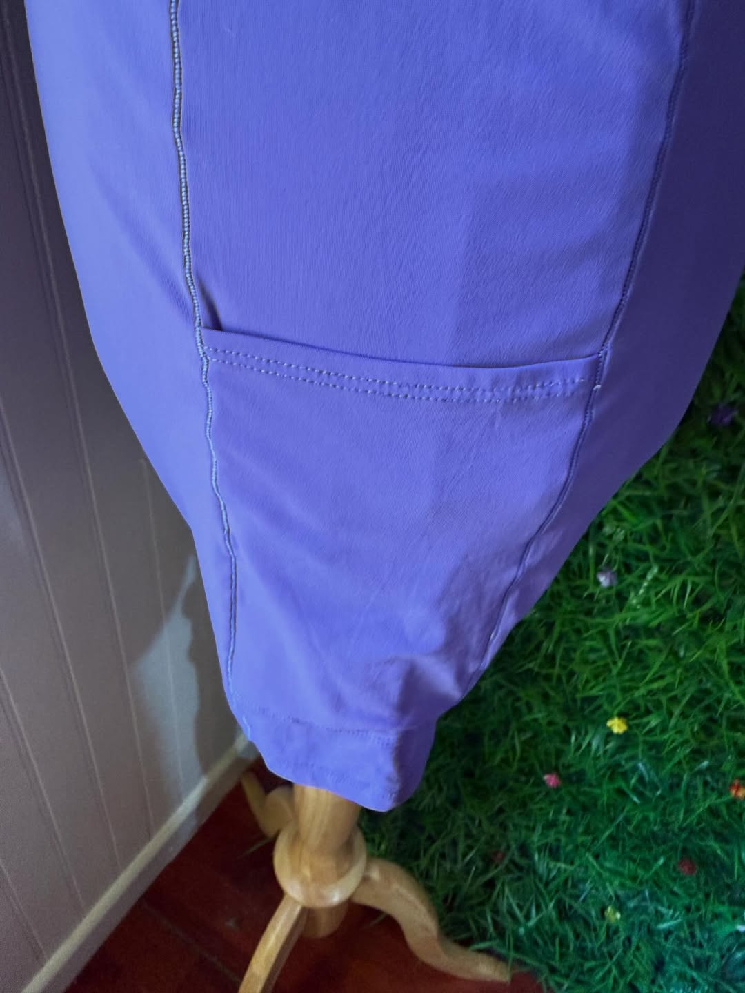 Vestido Deportivo Outdoor Voices - Lila con Shorts Interiores y Bolsillos