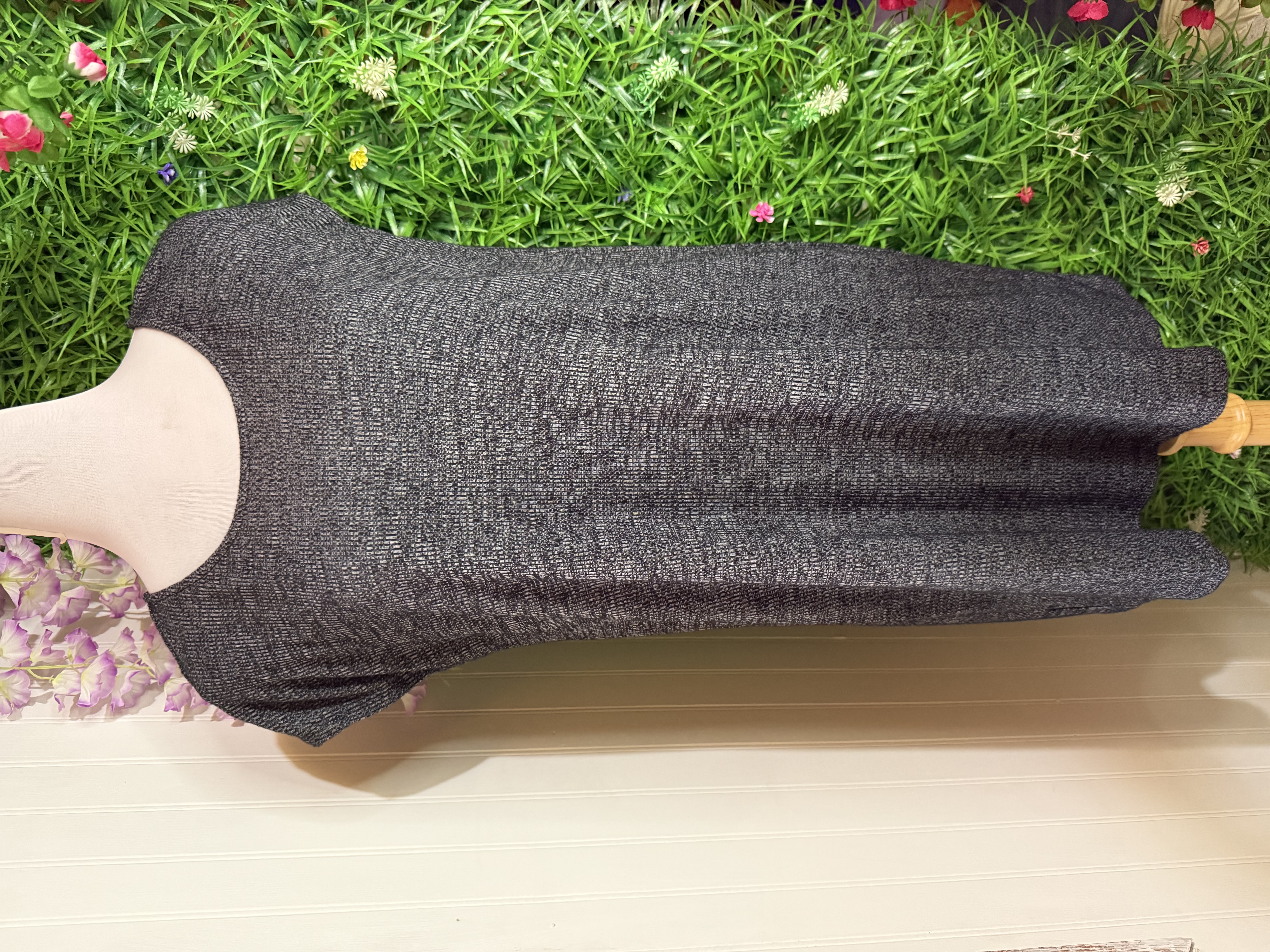 Vestido Forever 21 Tejido Knit Jaspeado