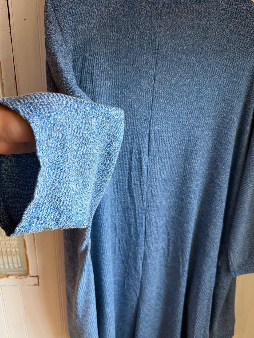 Cardigan LuLaRoe Azul Jaspeado