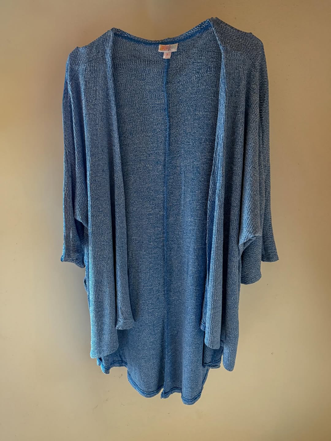 Cardigan LuLaRoe Azul Jaspeado