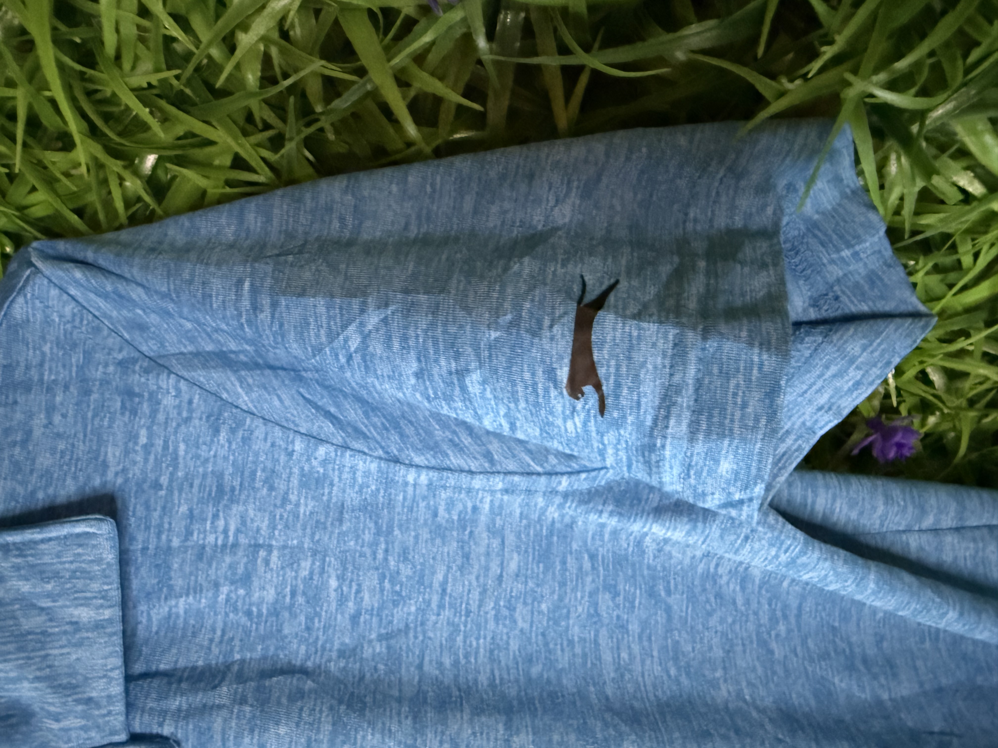 Polera de Golf Slazenger Premium – Azul Melange