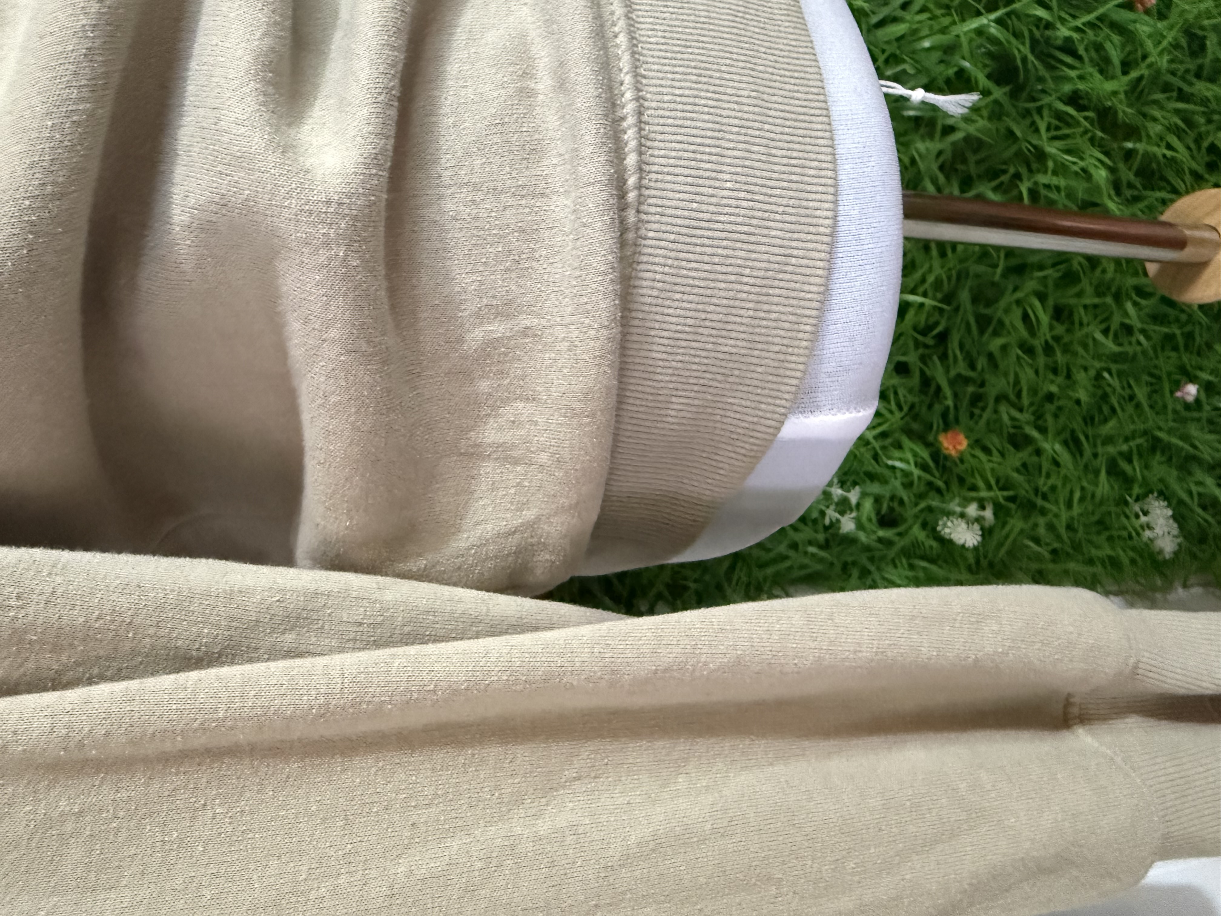 Polerón H&M Relaxed Fit - Beige Arena