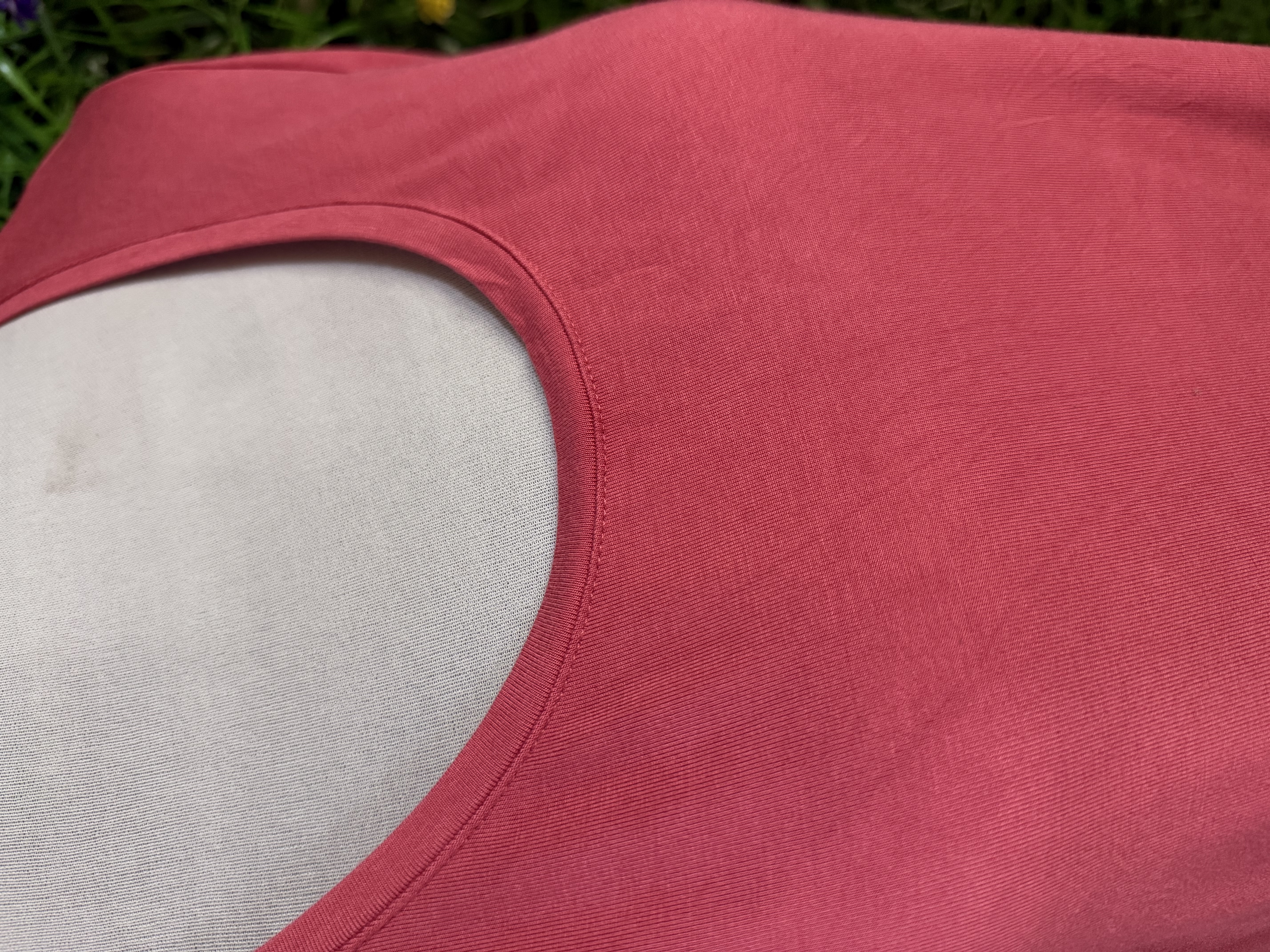 Polera Denver Hayes Cuello U - Color Terracota