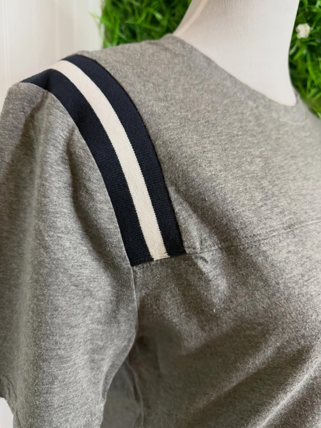 Polera Hombre Gris Vintage Football