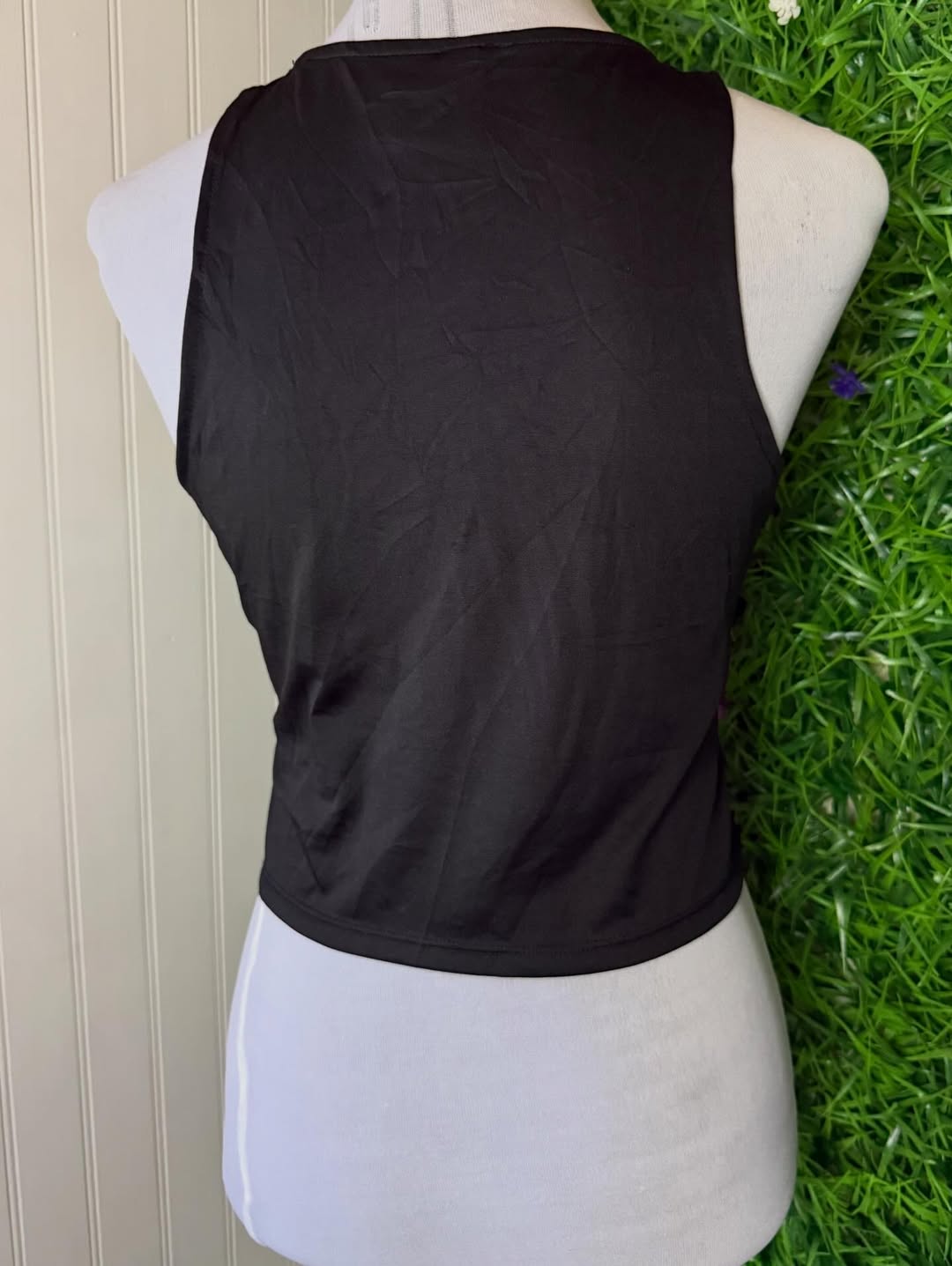 Crop Top Glitter Racerback - Divided by H&M