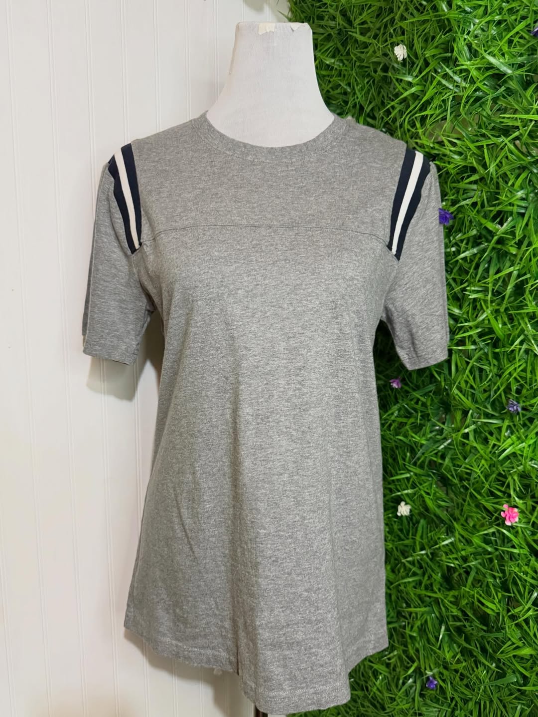 Polera Hombre Gris Vintage Football