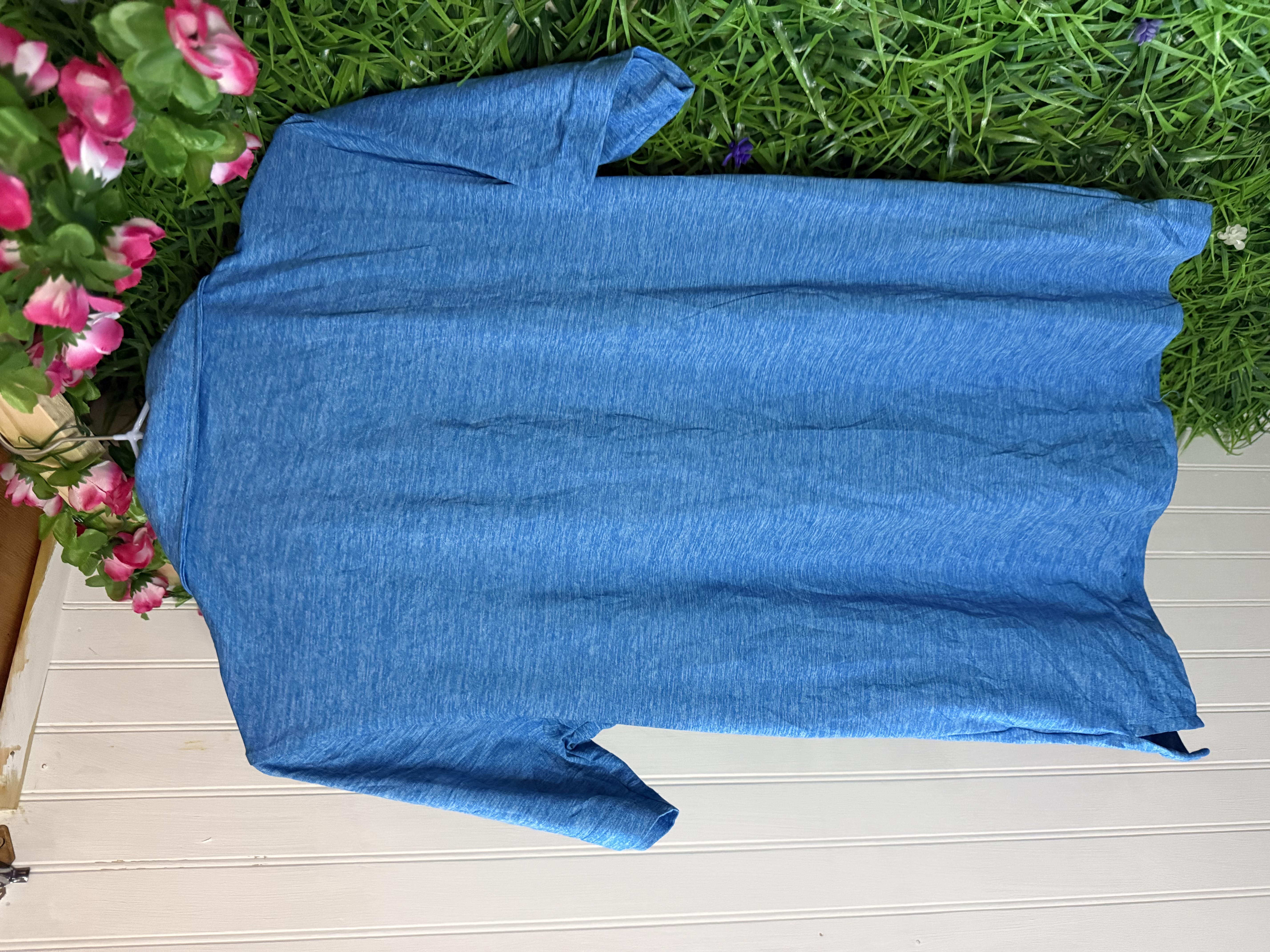Polera de Golf Slazenger Premium – Azul Melange