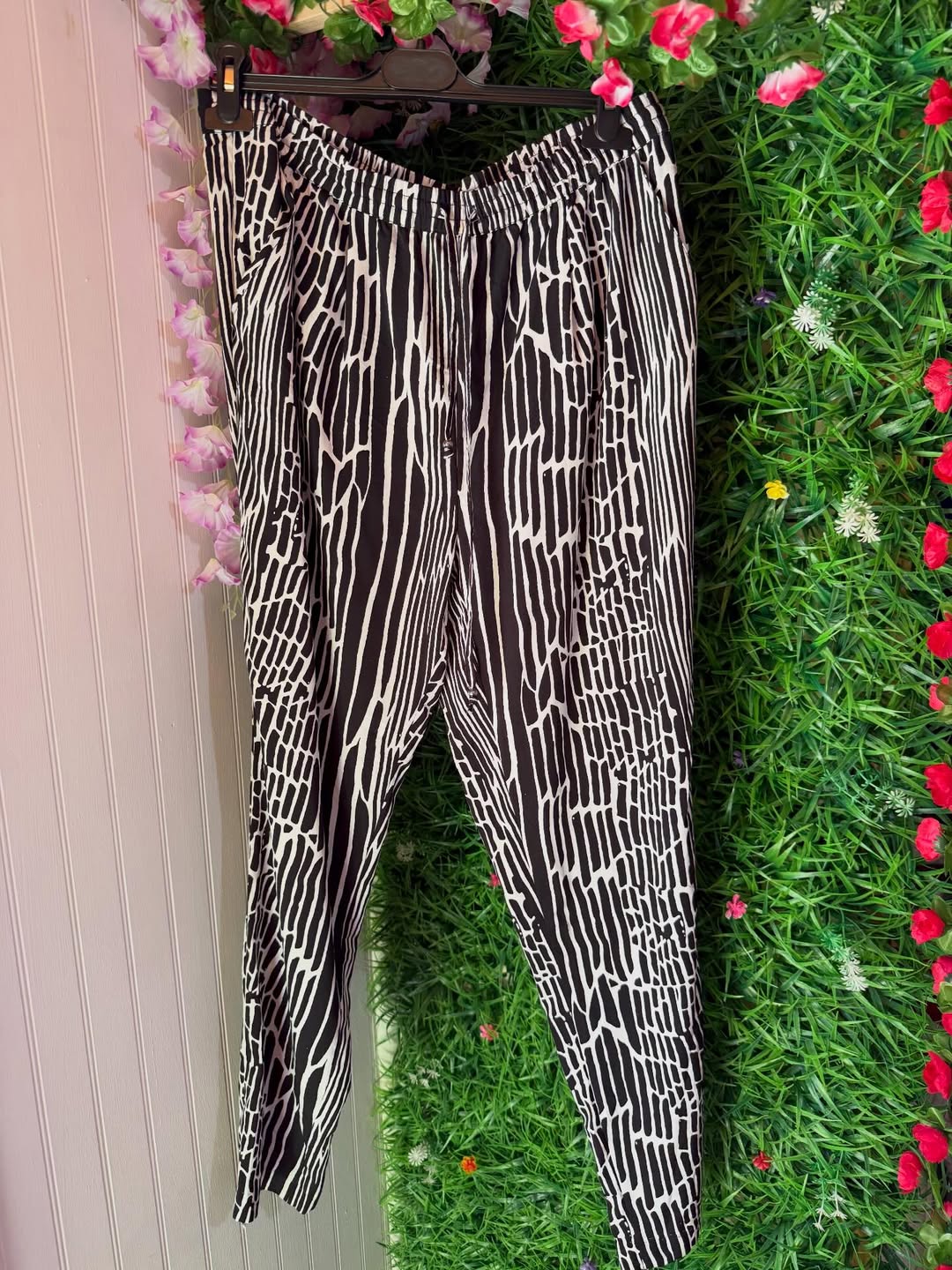 Pantalón Animal Print ONLY - Estampado Cebra B&W