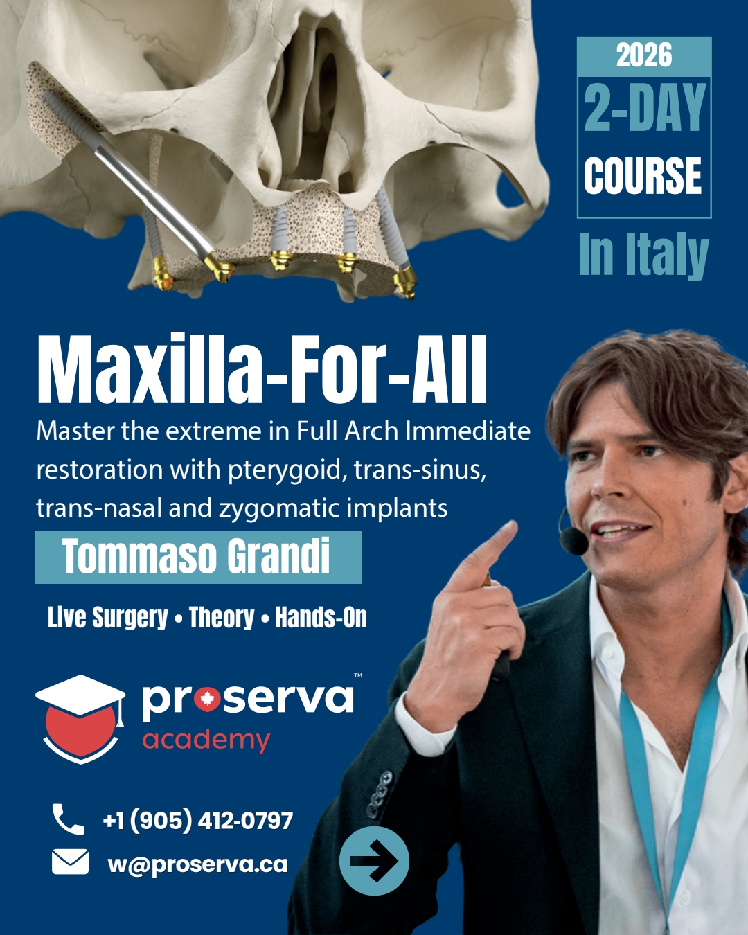 Maxilla-For-All Course           (16 -17 October 2026)