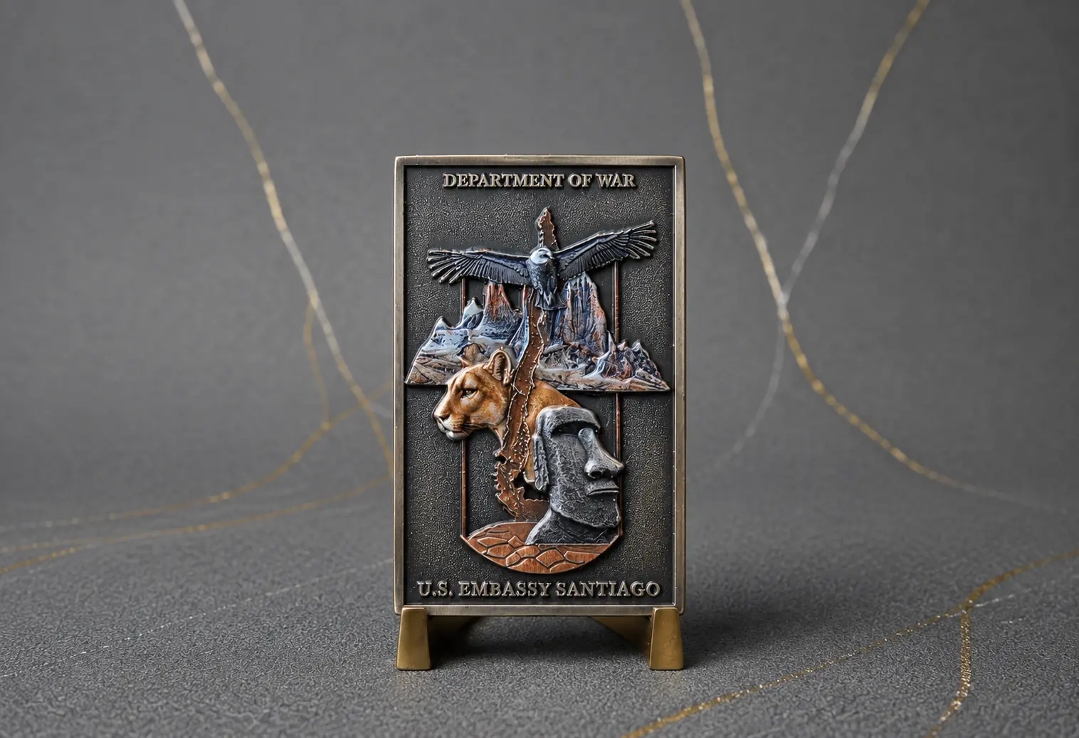 Force Protection Detachment Challenge Coin – U.S. Embassy Santiago