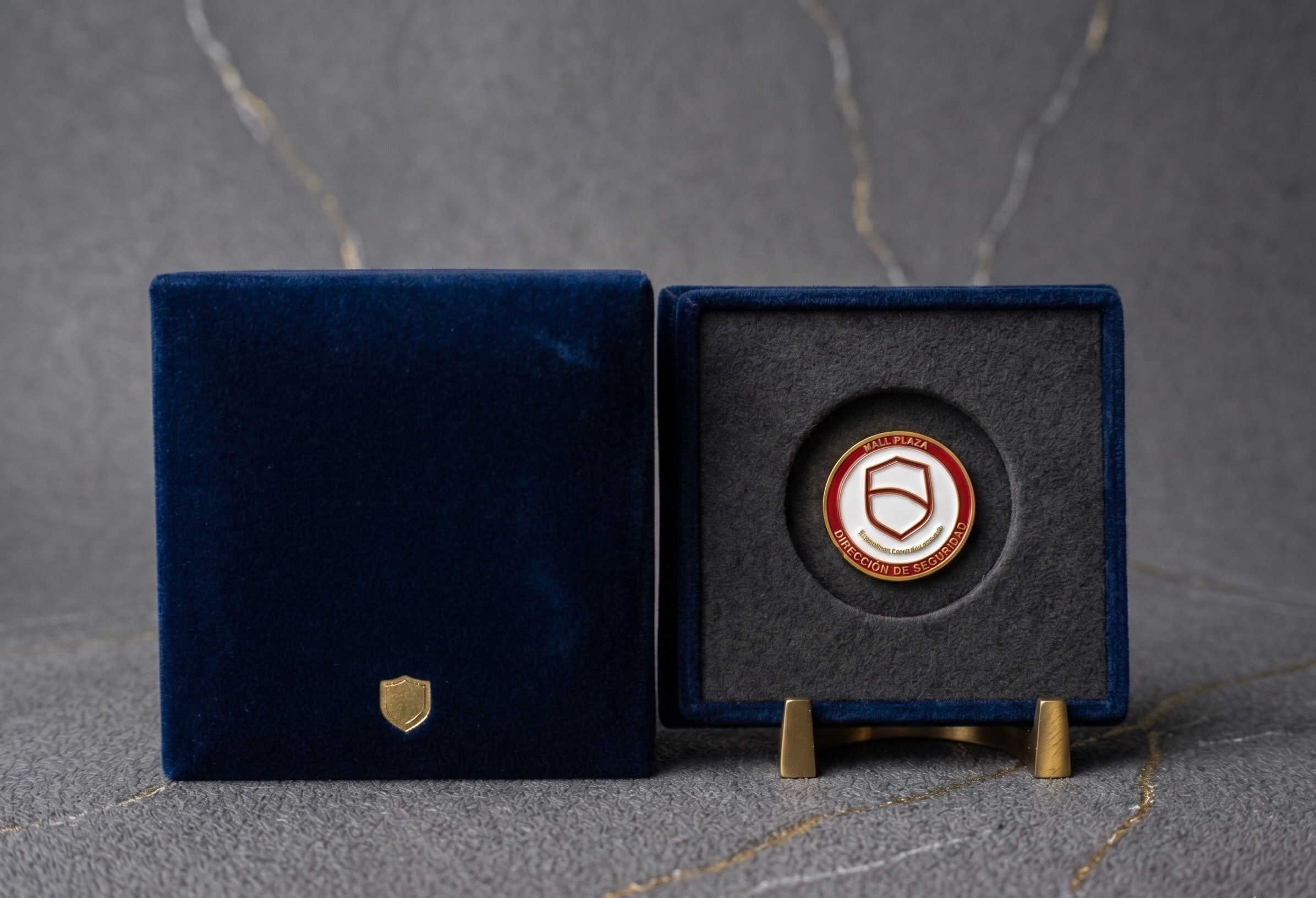 Pin personalizado de la Dirección de Seguridad