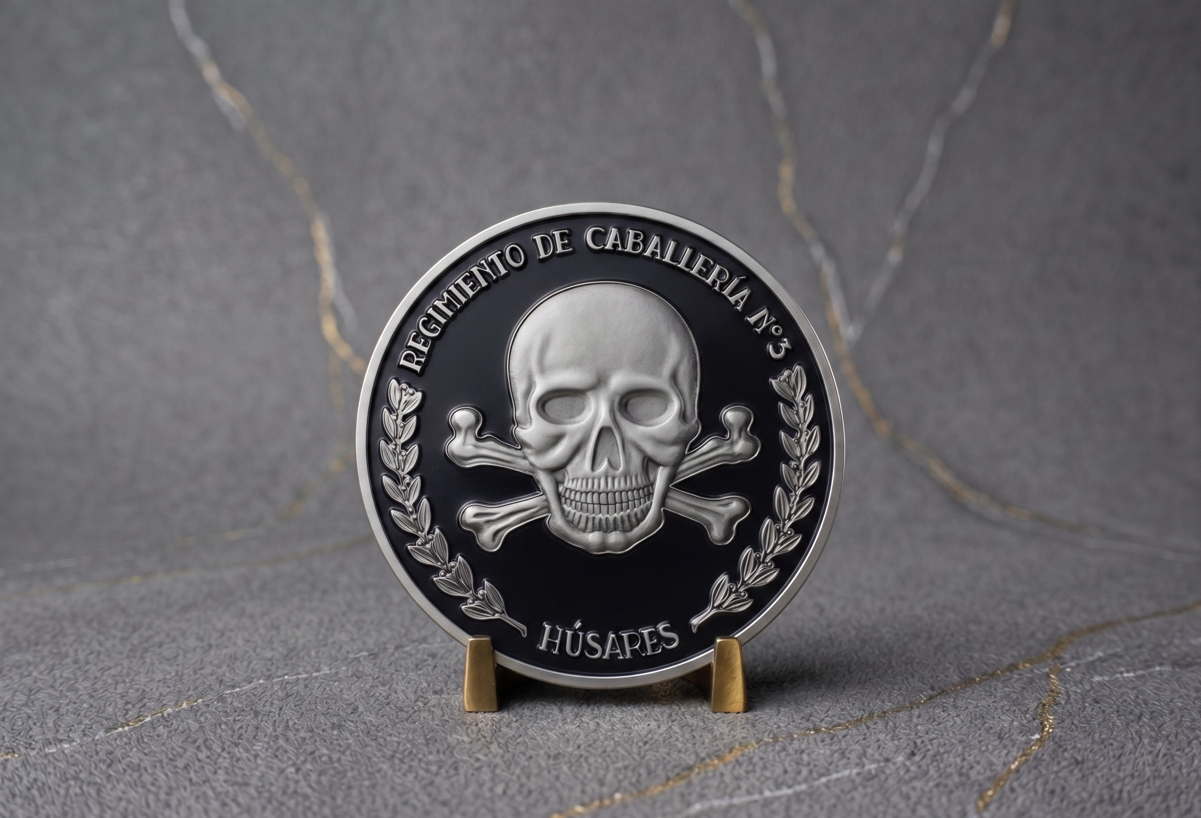 Moneda personalizada Regimiento de Caballería