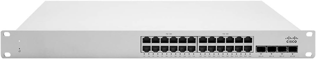 Cisco Meraki 24-Port Network Switch