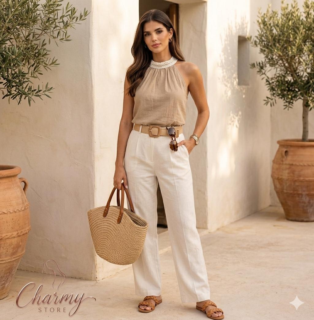 Conjunto Linho Charmy