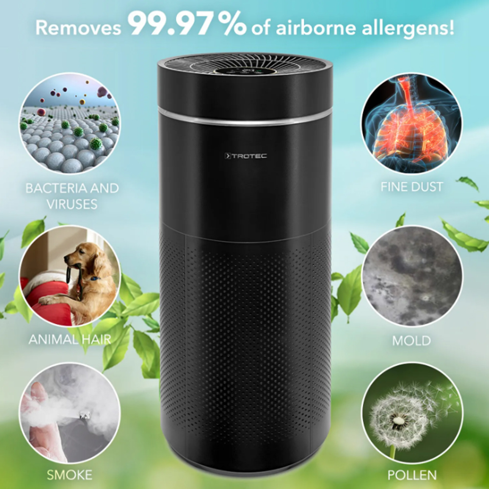 Oro valytuvas Trotec AirgoClean 171 E su HEPA filtru