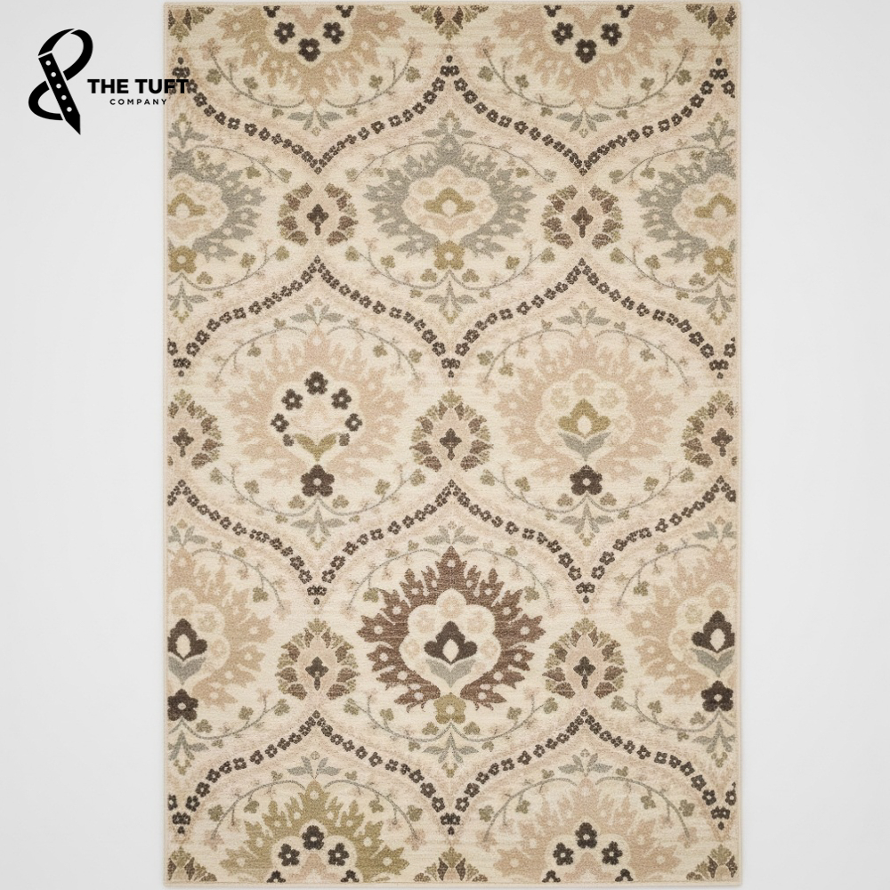 Vintage Floral Area Rug