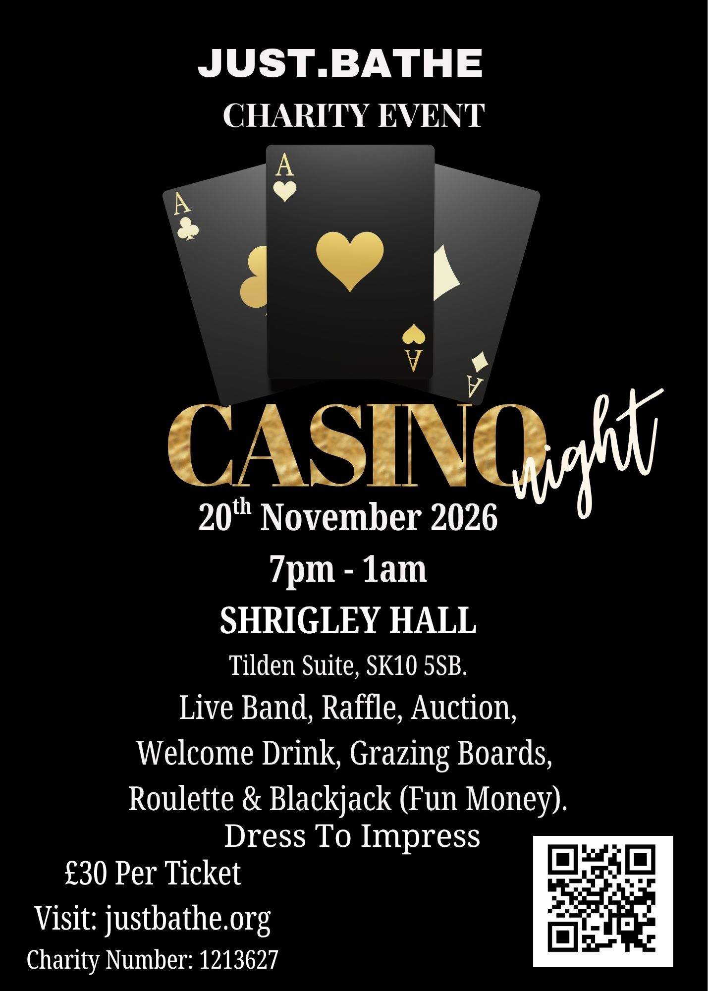 Casino Night Digital Ticket