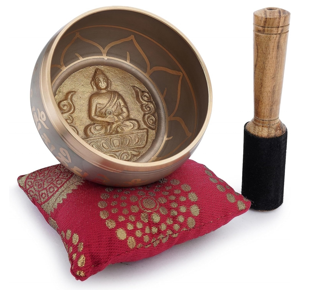 Buddha Singing Bowl Set