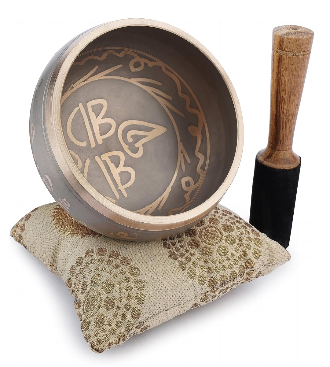 Handcrafted Tibetan Singing Bowl Set