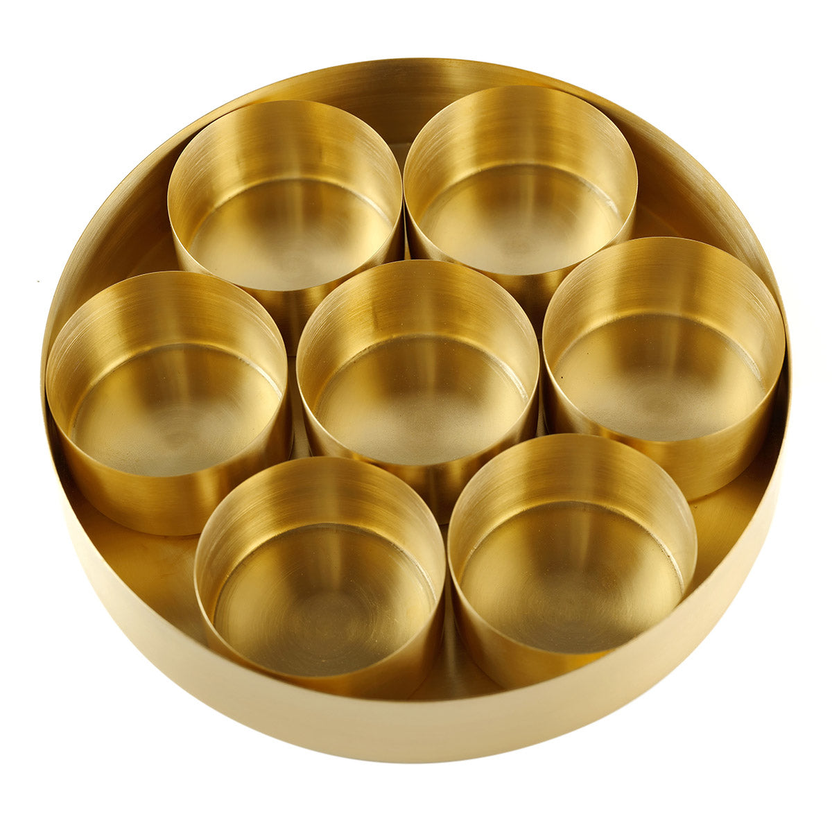 Brass spice box