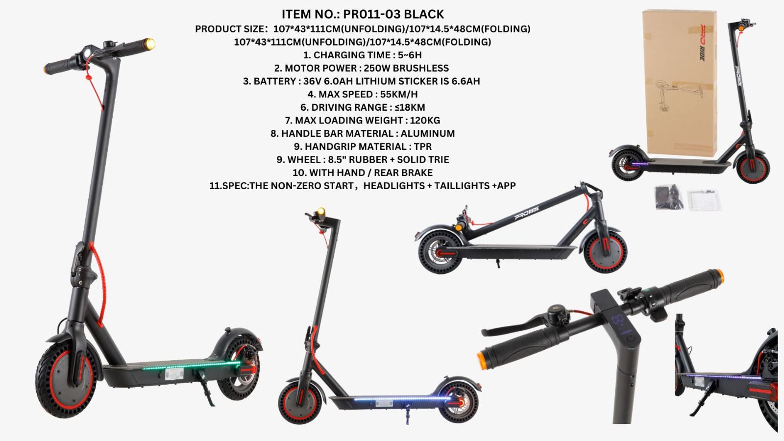PRO11-03 Electric Scooter