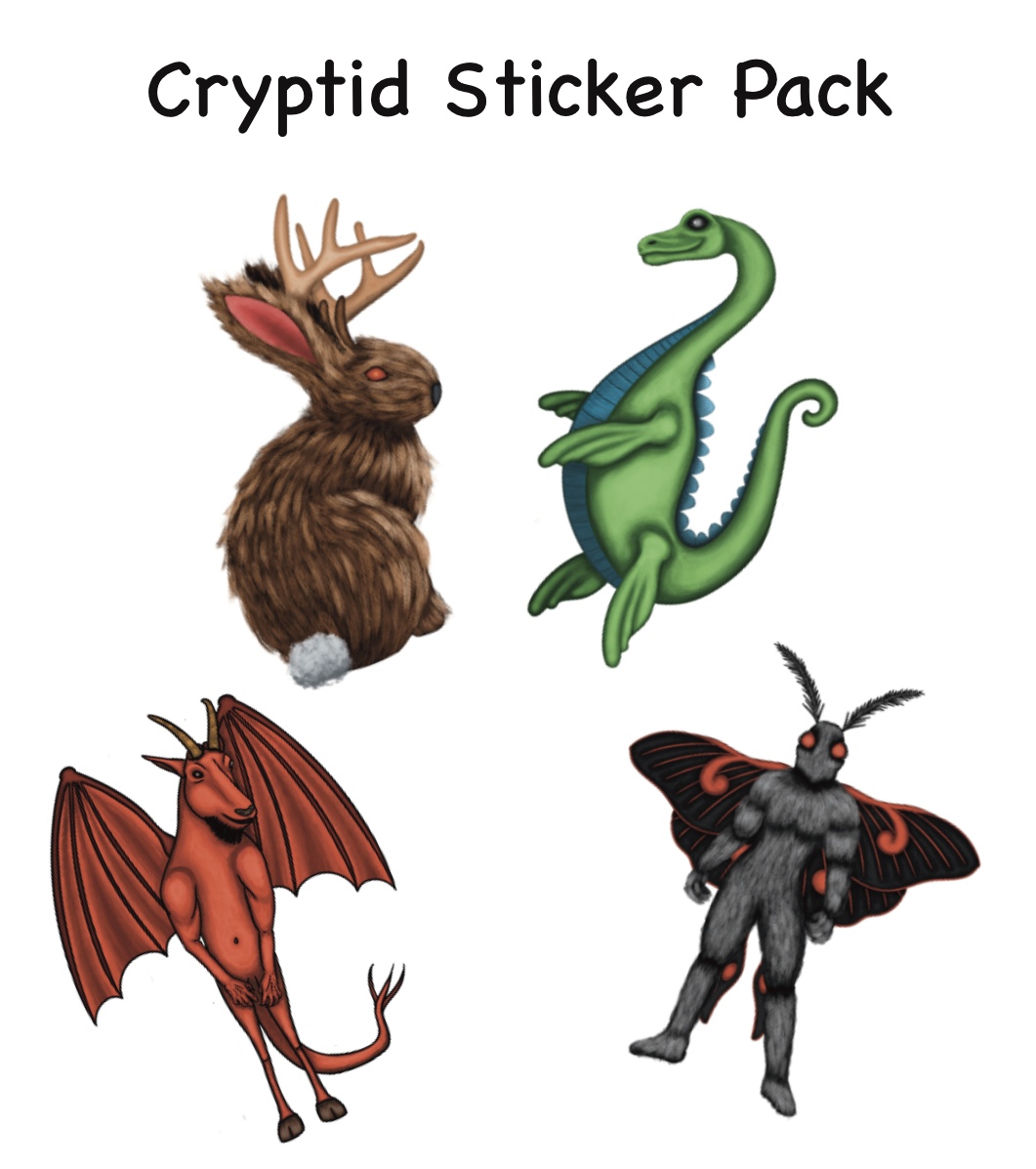 Cryptid Sticker Pack