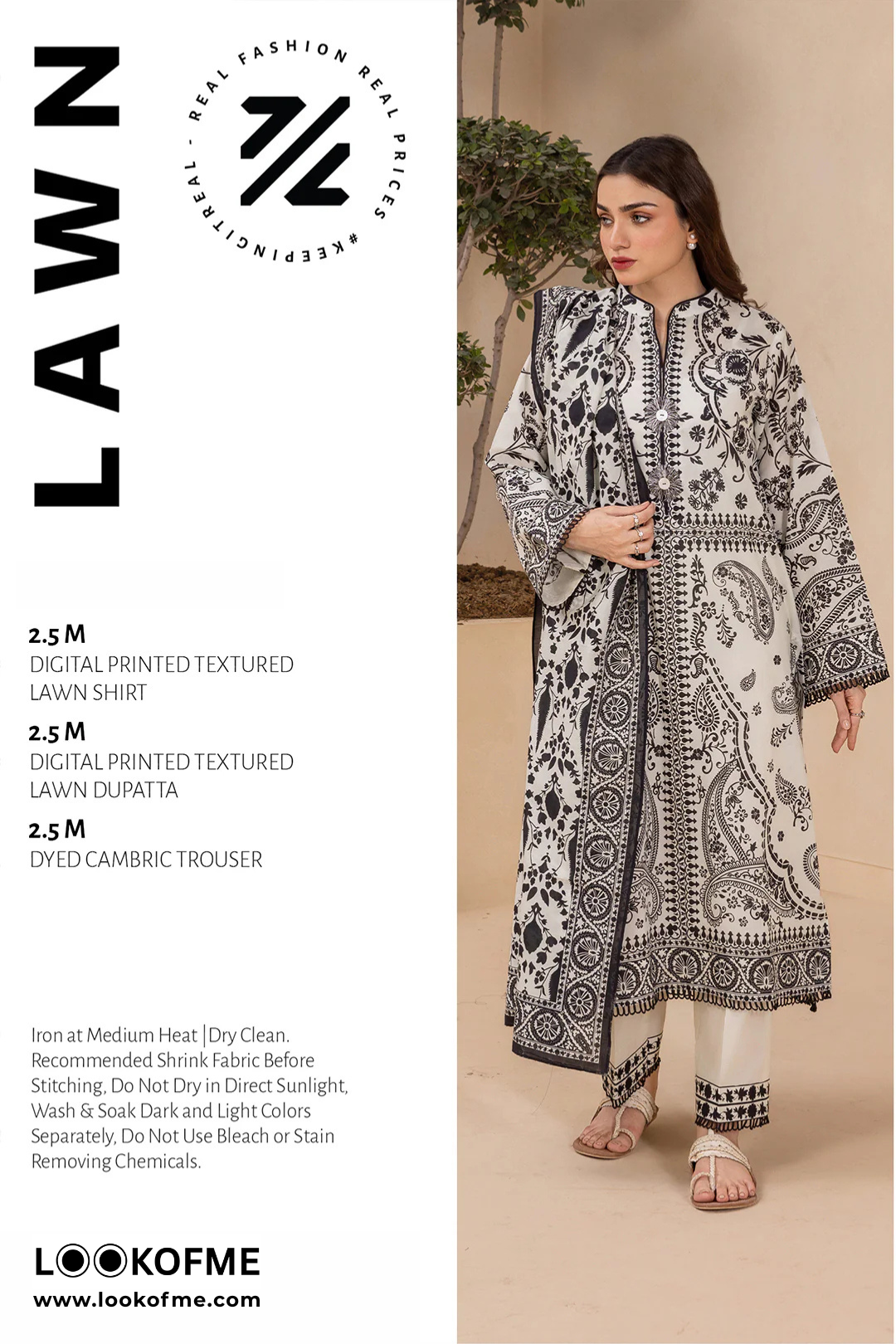 Women Unstitched 3 Piece Lawn Suit WLS-009
