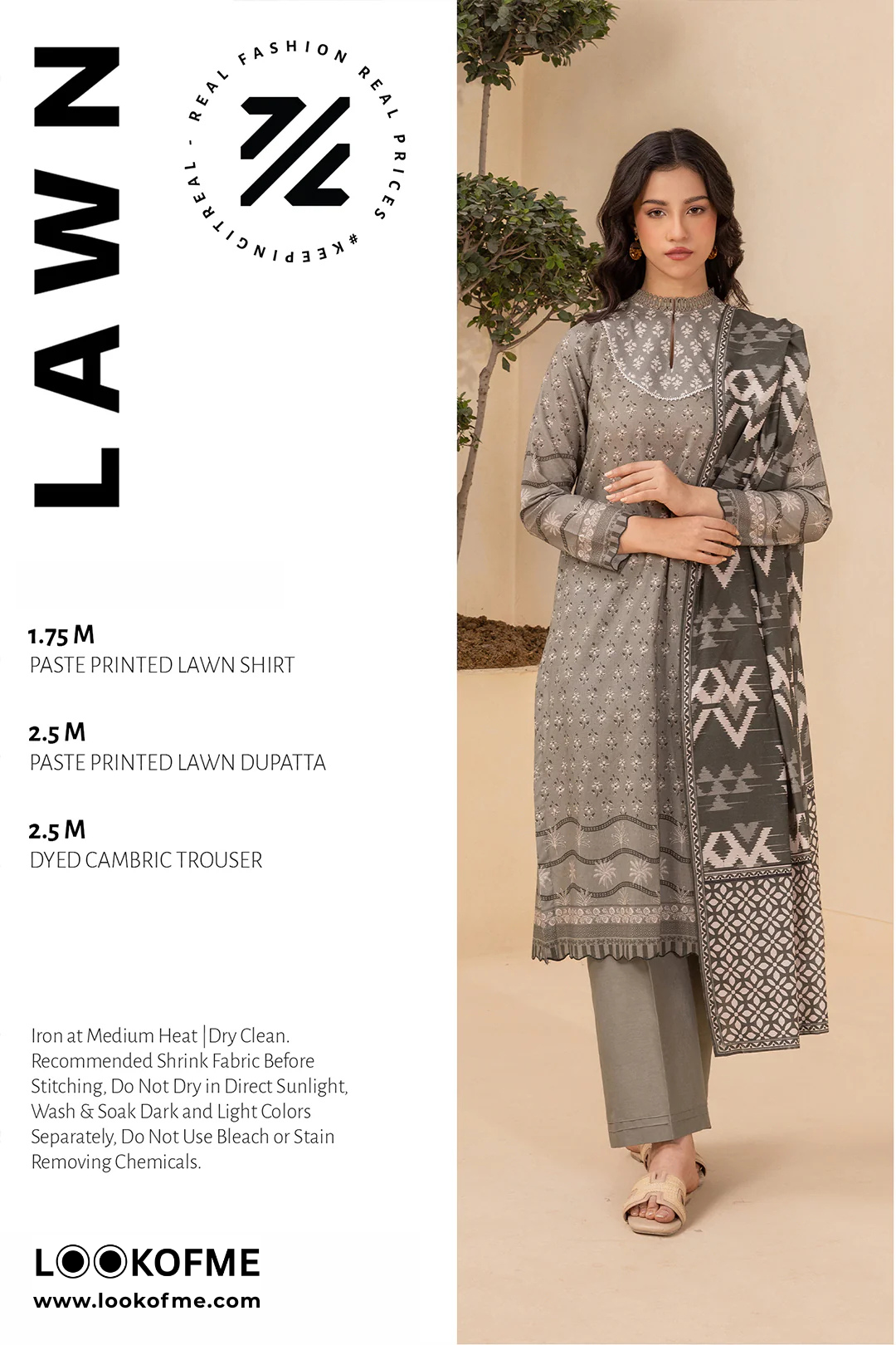 Women Unstitched 3 Piece Lawn Suit WLS-016
