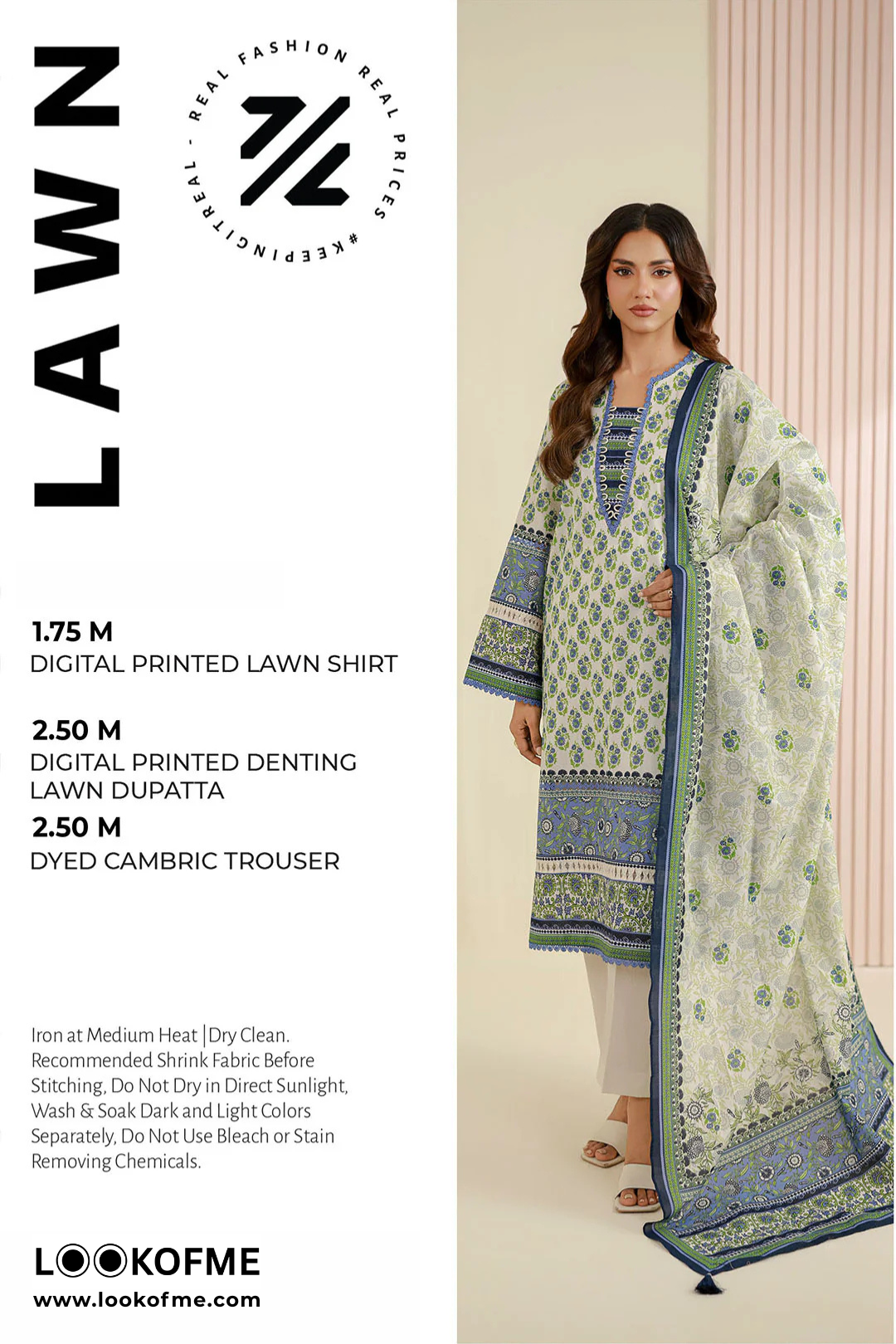 Women Unstitched 3 Piece Lawn Suit WLS-003
