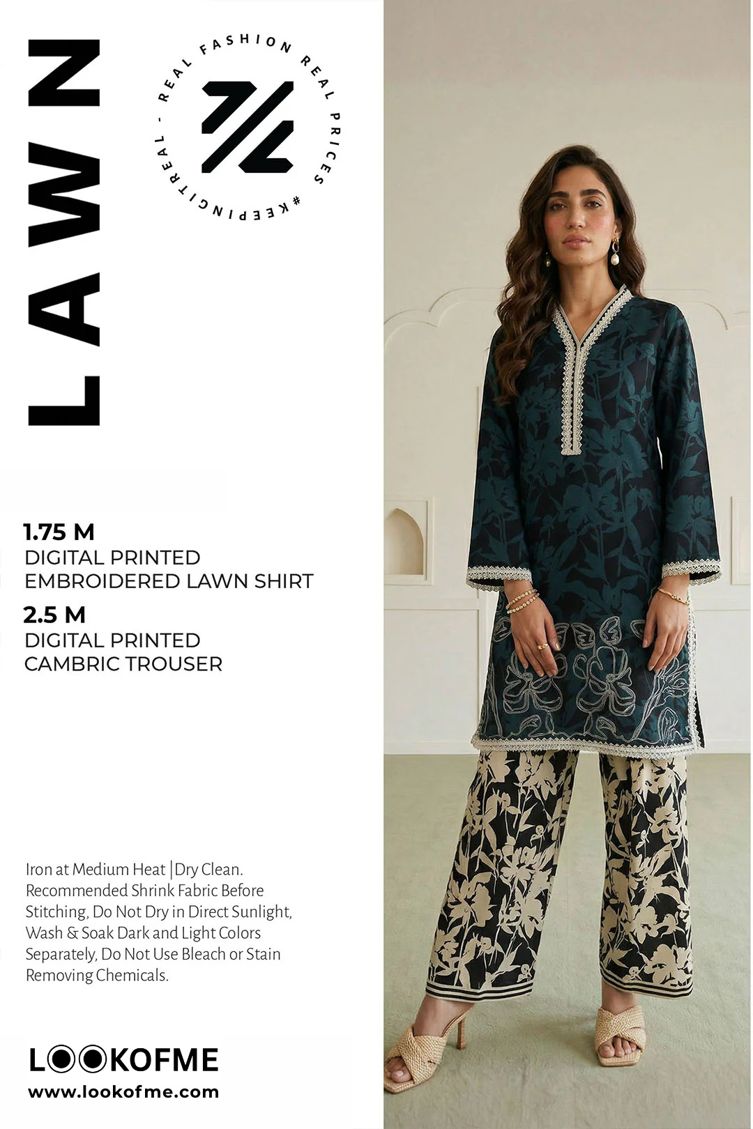 Women Unstitched 2 Piece Embroidered Suit WES-001