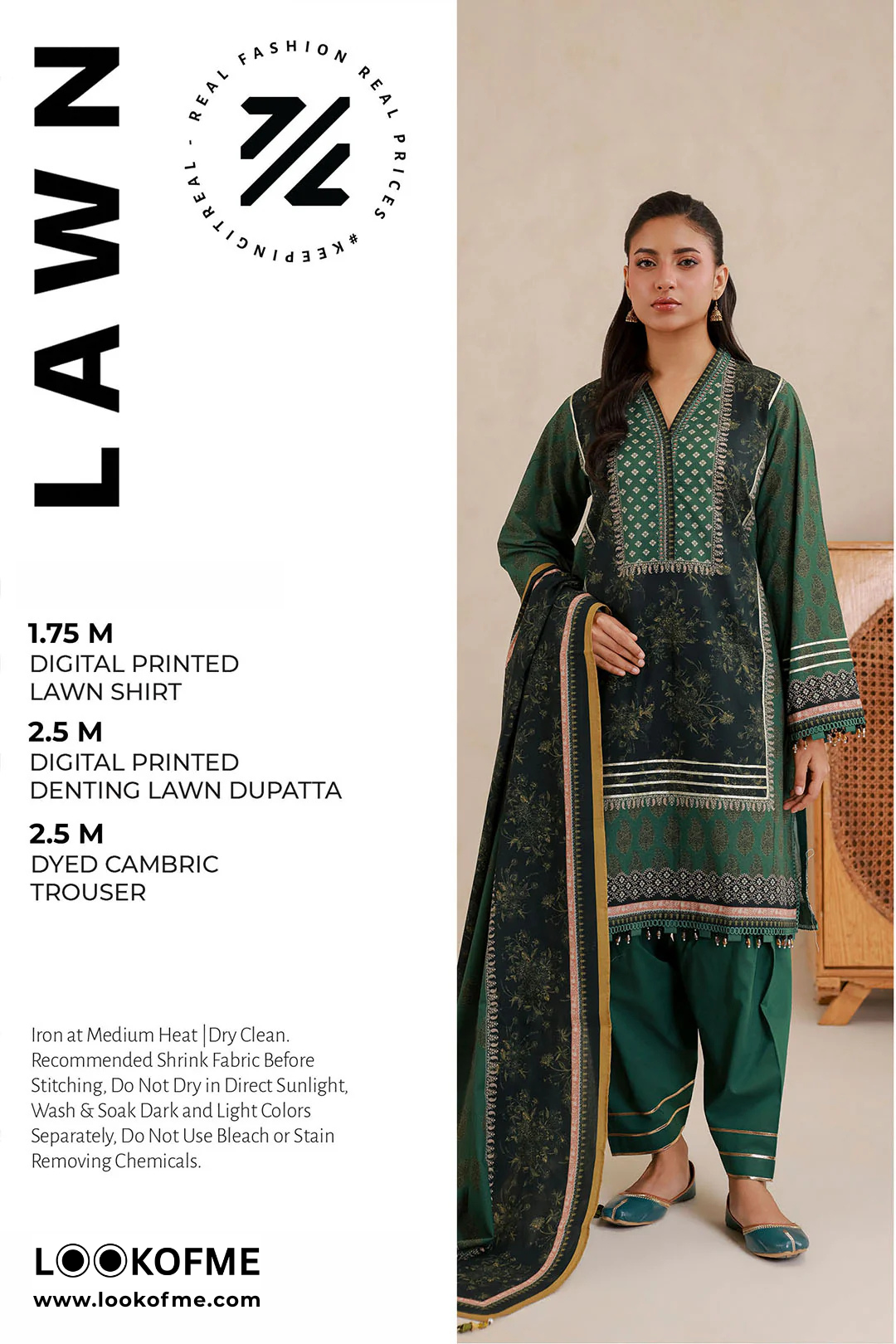 Women Unstitched 3 Piece Lawn Suit WLS-001
