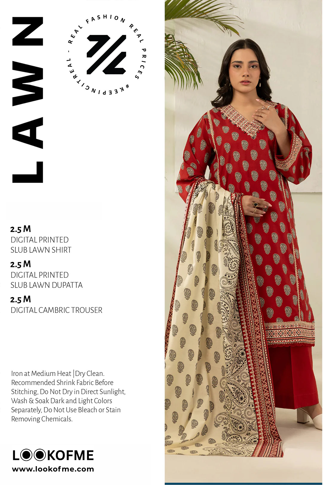 Women Unstitched 3 Piece Lawn Suit WLS-019