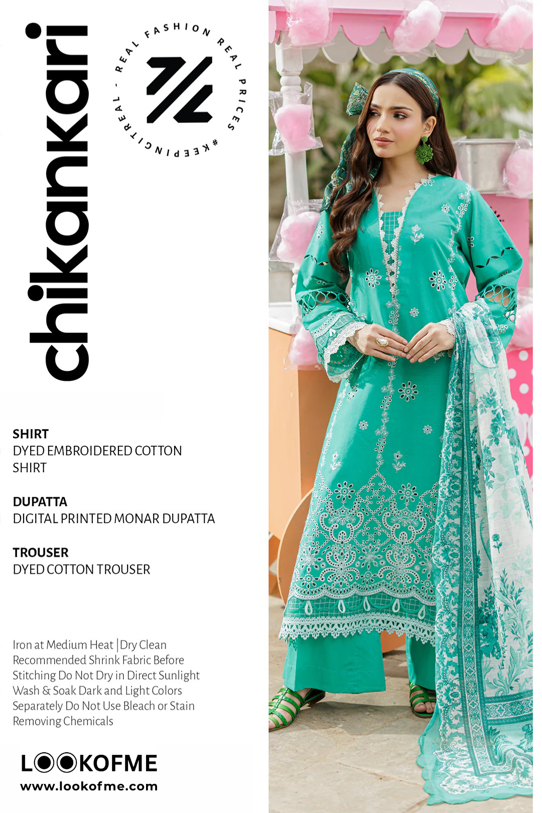 Women Unstitched 3 Piece Embroidered Suit WES-010