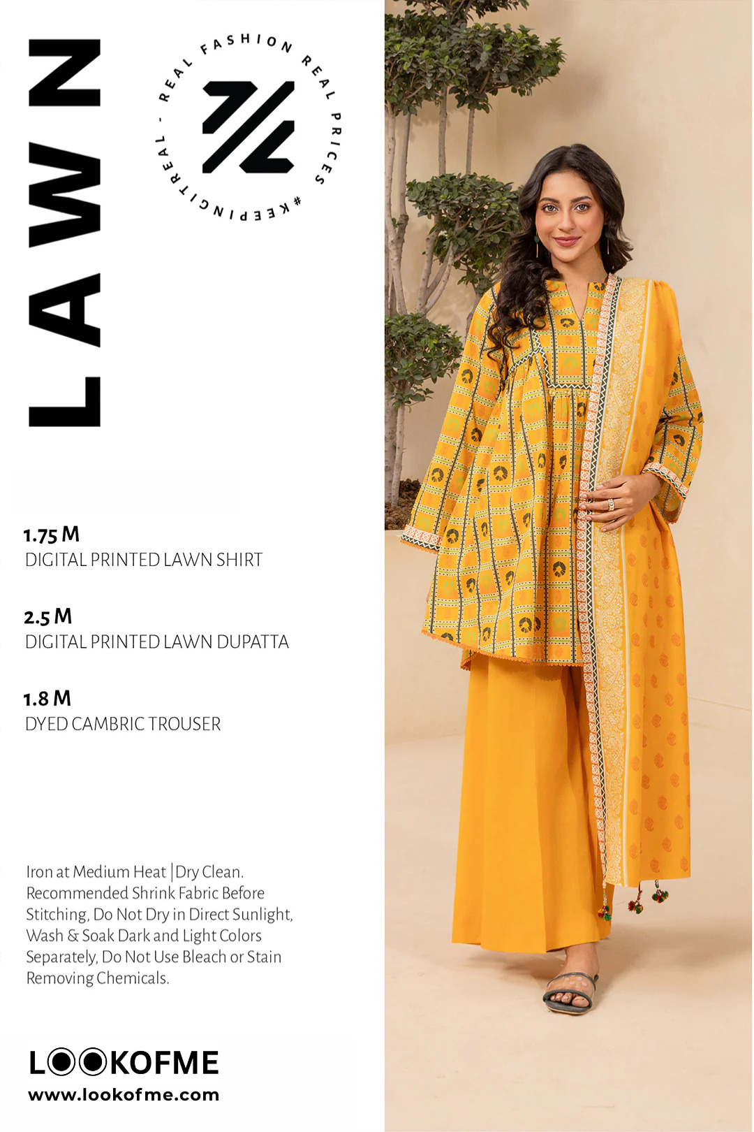 Women Unstitched 3 Piece Lawn Suit WLS-020
