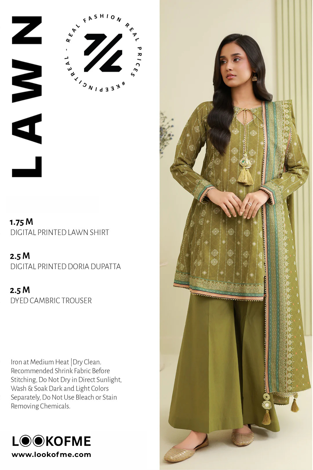 Women Unstitched 3 Piece Lawn Suit WLS-015
