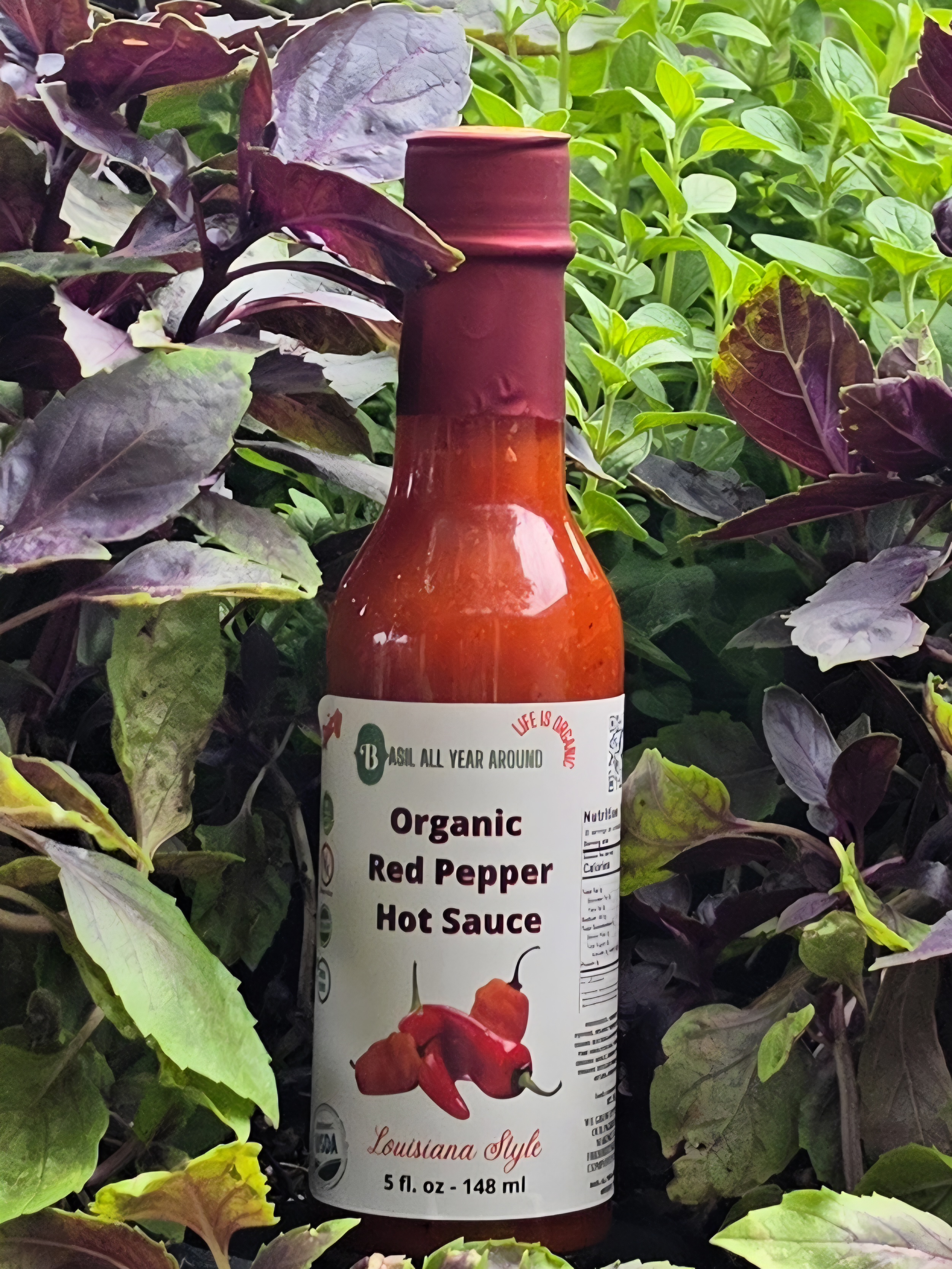 Organic Red Pepper Hot Sauce
