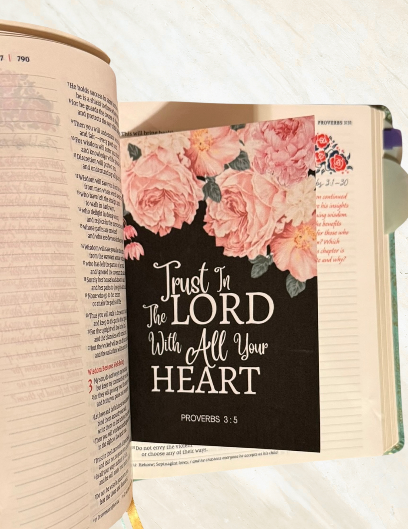 Bible Tip-In Set (8 Pack) | Scripture Anchors for Real-Life Faith