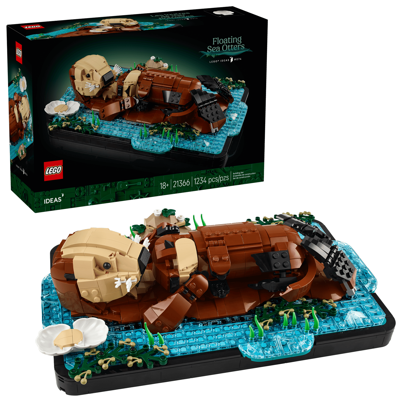 LEGO Floating Sea Otters