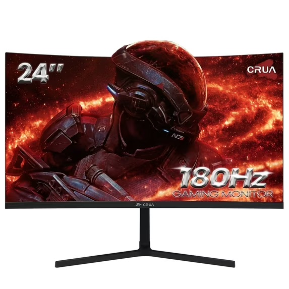 CRUA 24" Curved Gaming Monitor