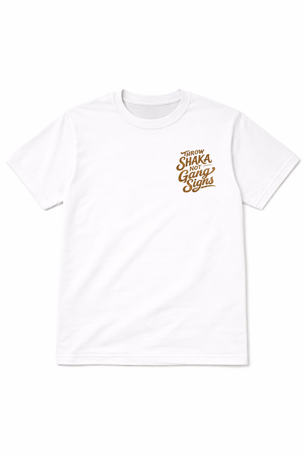 Shakas And Smiles White T-Shirt
