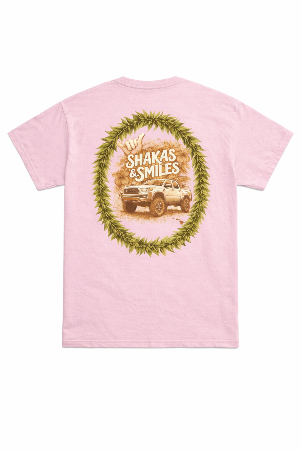 Shakas And Smiles White T-Shirt