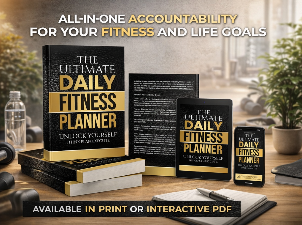 UNLCKD 90 Day Fitness Planner