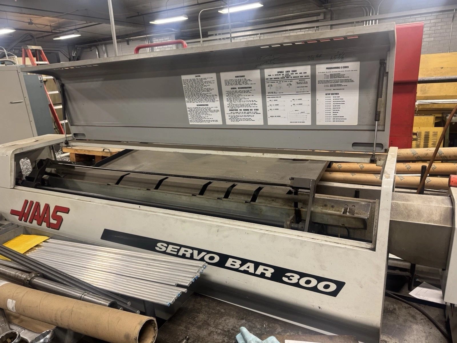 COMBO de 2005 HAAS SL-10 y HAAS Servo Bar 300