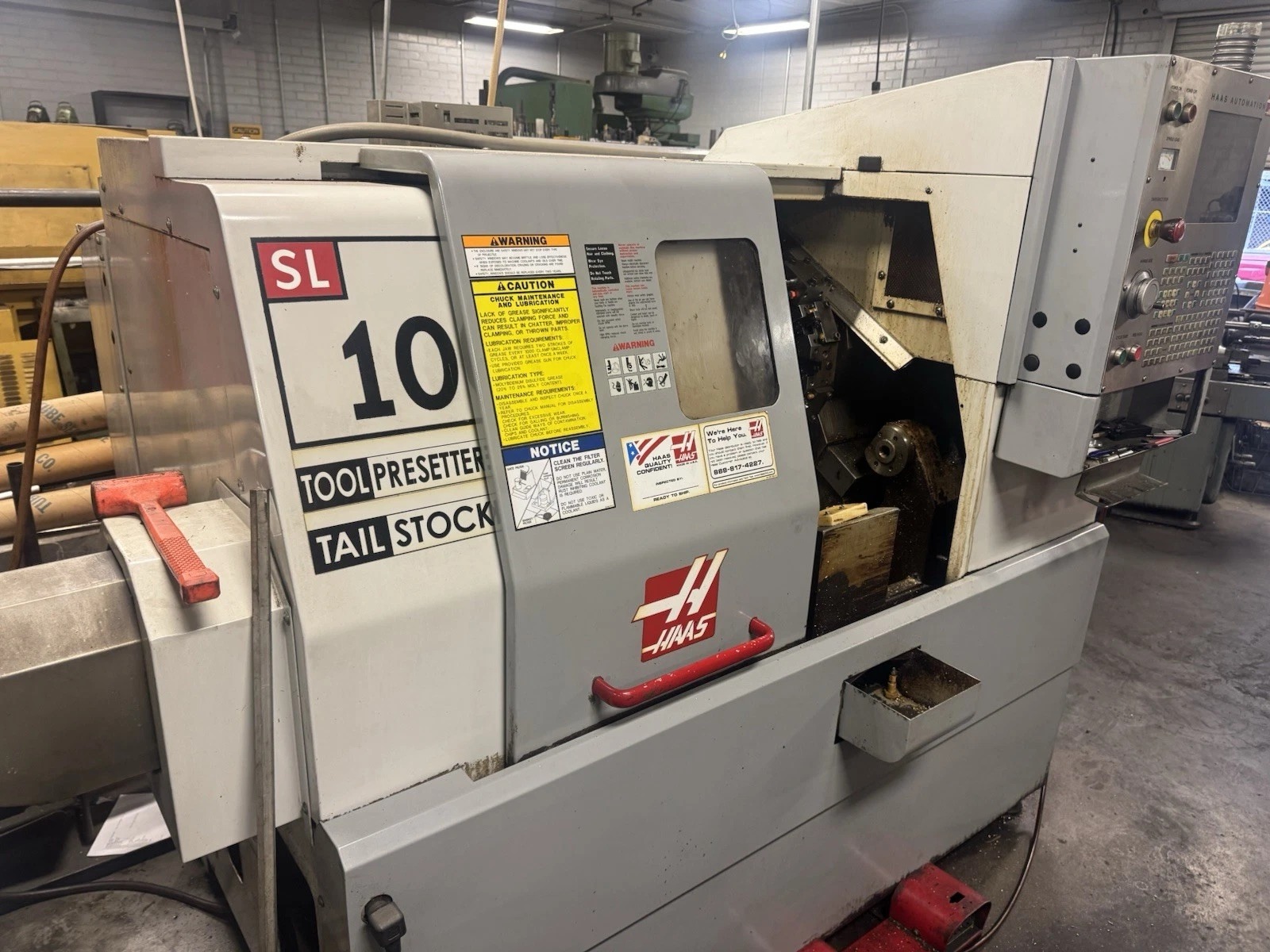 COMBO de 2005 HAAS SL-10 y HAAS Servo Bar 300