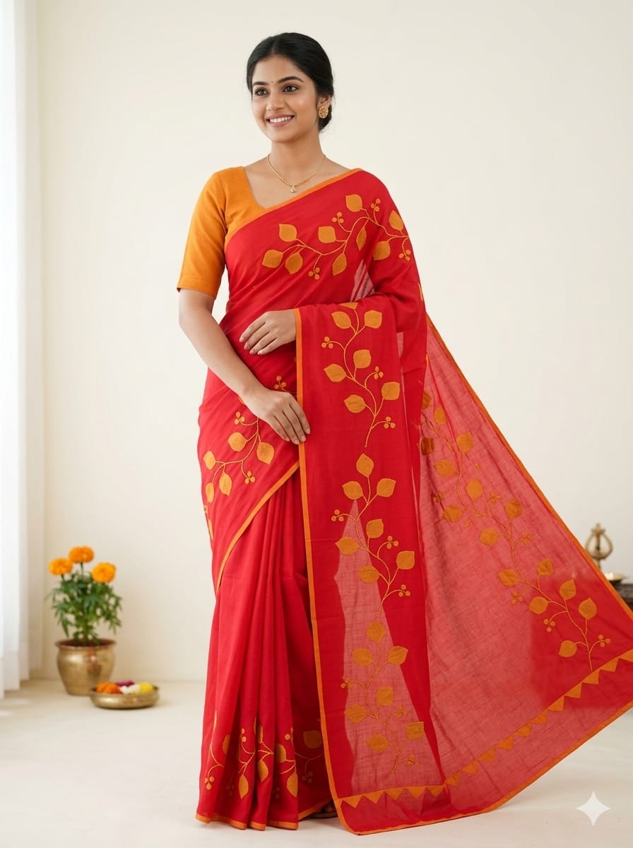 Traditional Handloom Cotton Sarees