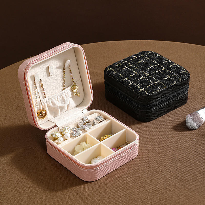 Travel Jewelry Organizer Box